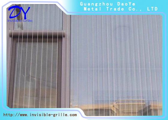Acciaio inossidabile Mesh Wire Anti Rust della griglia invisibile del balcone