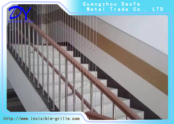 Rete invisibile di protezione di sicurezza della griglia del balcone intelligente